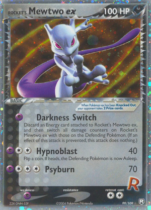 Rocket's Mewtwo ex (99/109) - Team Rocket Returns