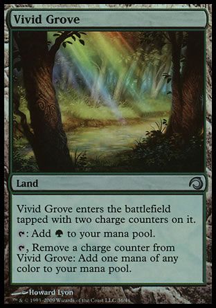 Vivid Grove (Premium Deck Series: Slivers) Trading Card