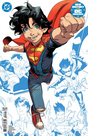 New History Of The DC Universe #4 (Cvr B Dan Mora Card Stock Variant)