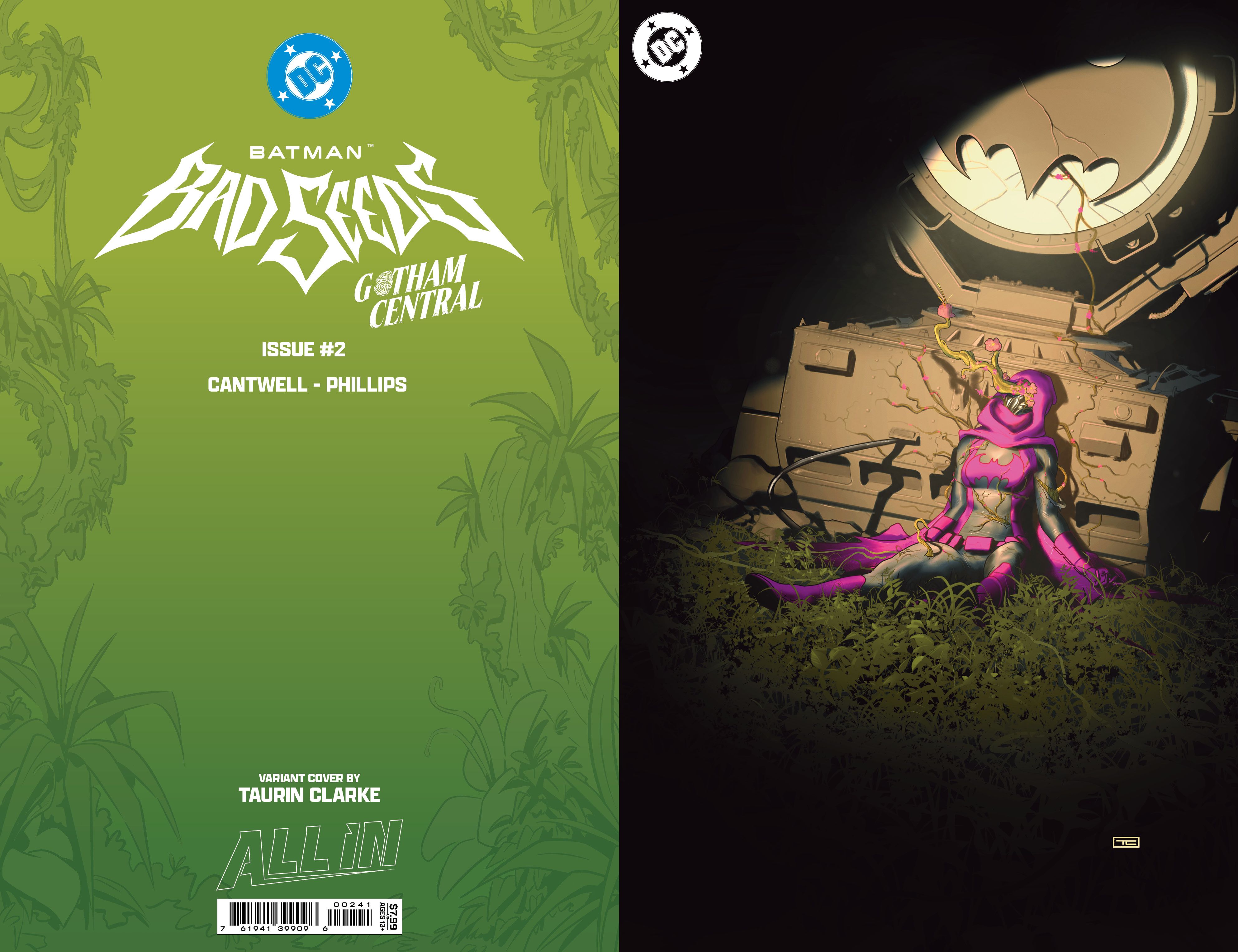 Batman Bad Seeds Gotham Central #2 (Cvr D Taurin Clarke Bad Seeds Spot Foil Variant) Comic