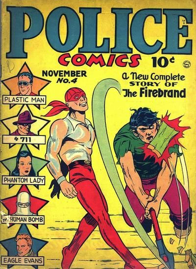 Police Comics #4 Comic