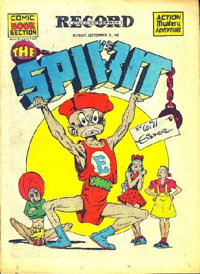 Spirit Section #9/21/1941 Comic