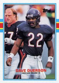 Dave Duerson 1989 Topps #73 Sports Card