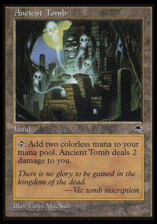 Ancient Tomb (Tempest) Trading Card