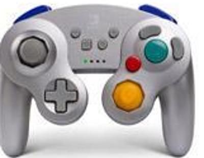 Nintendo Gamecube Wireless Controller [Silver] Video Game