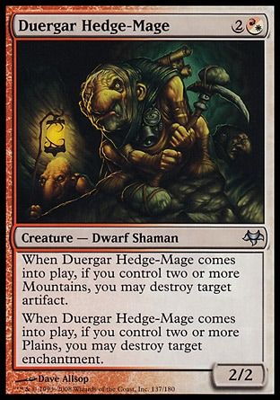 Duergar Hedge-Mage (Eventide) Trading Card