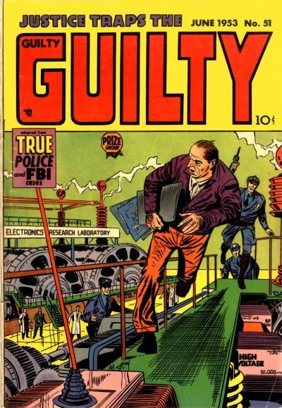 Justice Traps the Guilty #51 Comic
