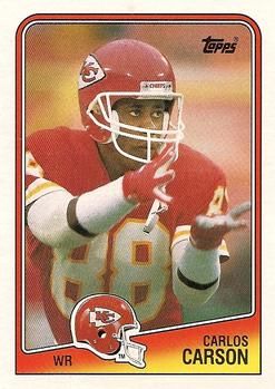 Carlos Carson 1988 Topps #366 Sports Card