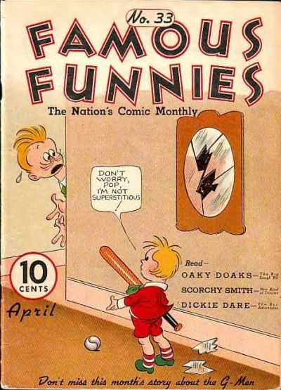 Famous Funnies #33 Comic