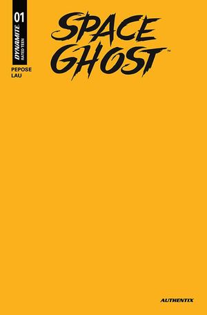 Space Ghost #1 (Cvr X Yellow Blank Foc Bonus Authentix Variant)