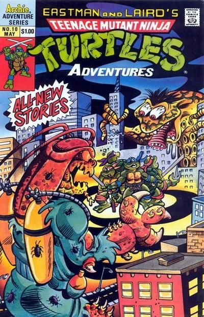 Teenage Mutant Ninja Turtles Adventures #10 Comic