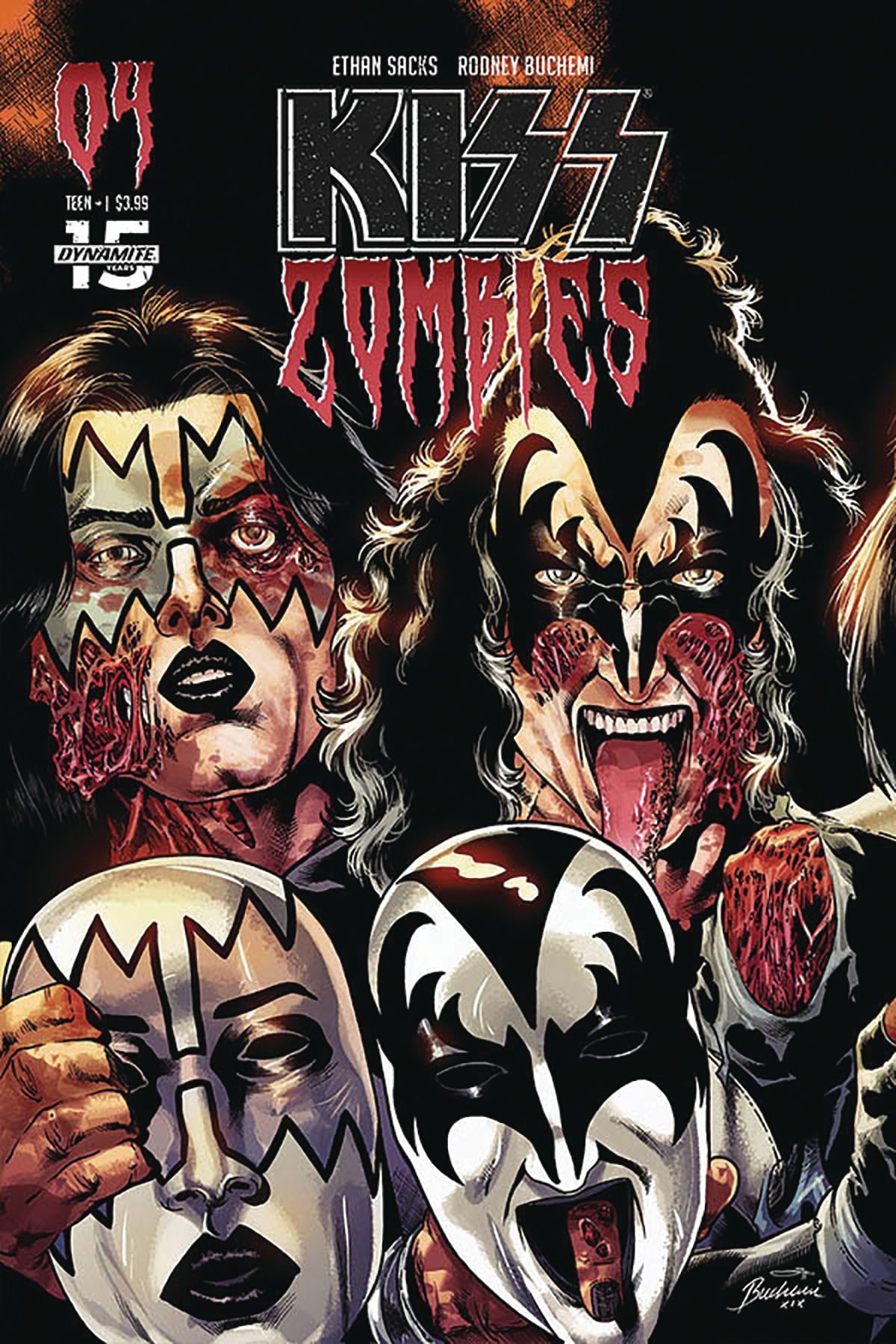 KISS: Zombies #4 Comic