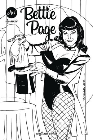 Bettie Page #1 (20 Copy Williams B&w Cover)