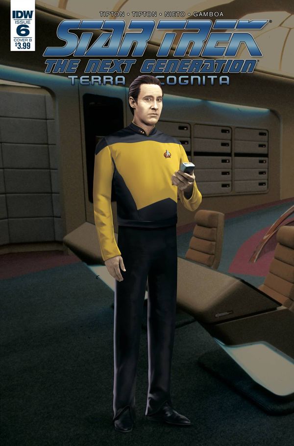 Star Trek: The Next Generation: Terra Incognita #6 (Cover B Photo)