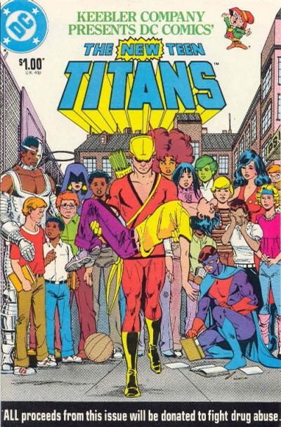 New Teen Titans: Drug Awareness Giveaways Comic