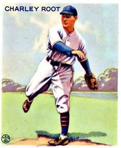 Charlie Root 1933 Goudey (R319) #226 Sports Card