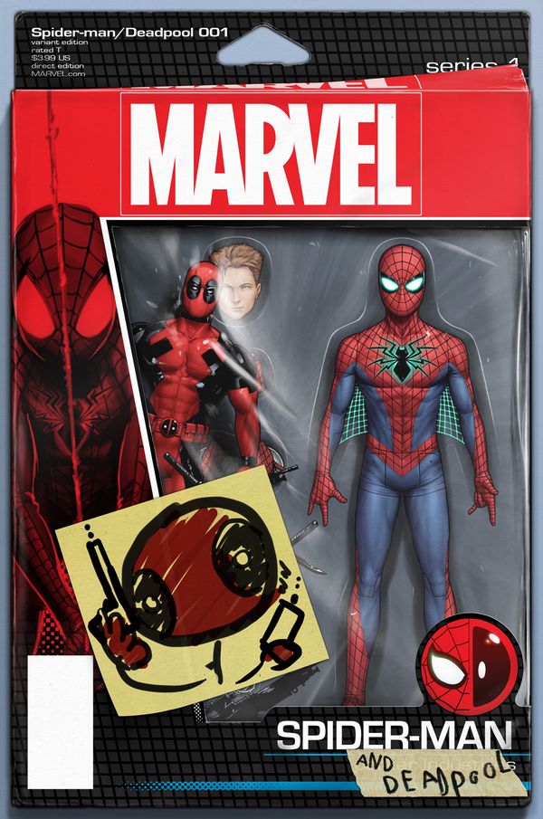 Spider-man Deadpool #1 (Christopher Action Figure Variant)