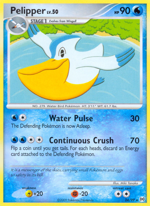 Pelipper (24/99) - Arceus Pokémon Card