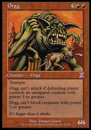 Orgg (Time Spiral) Trading Card