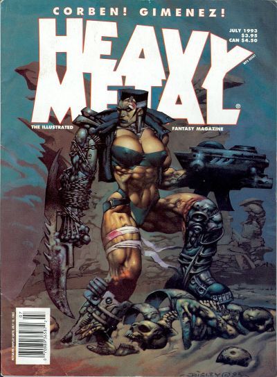 Heavy Metal Magazine #v17#3 [145] Comic