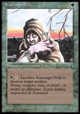 Scavenger Folk (The Dark) Trading Card