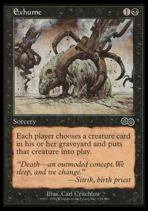 Exhume (Urza's Saga)