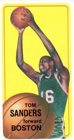 Tom Sanders 1970 Topps #163 Sports Card