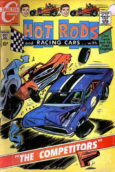 Hot Rods and Racing Cars #98 Comic