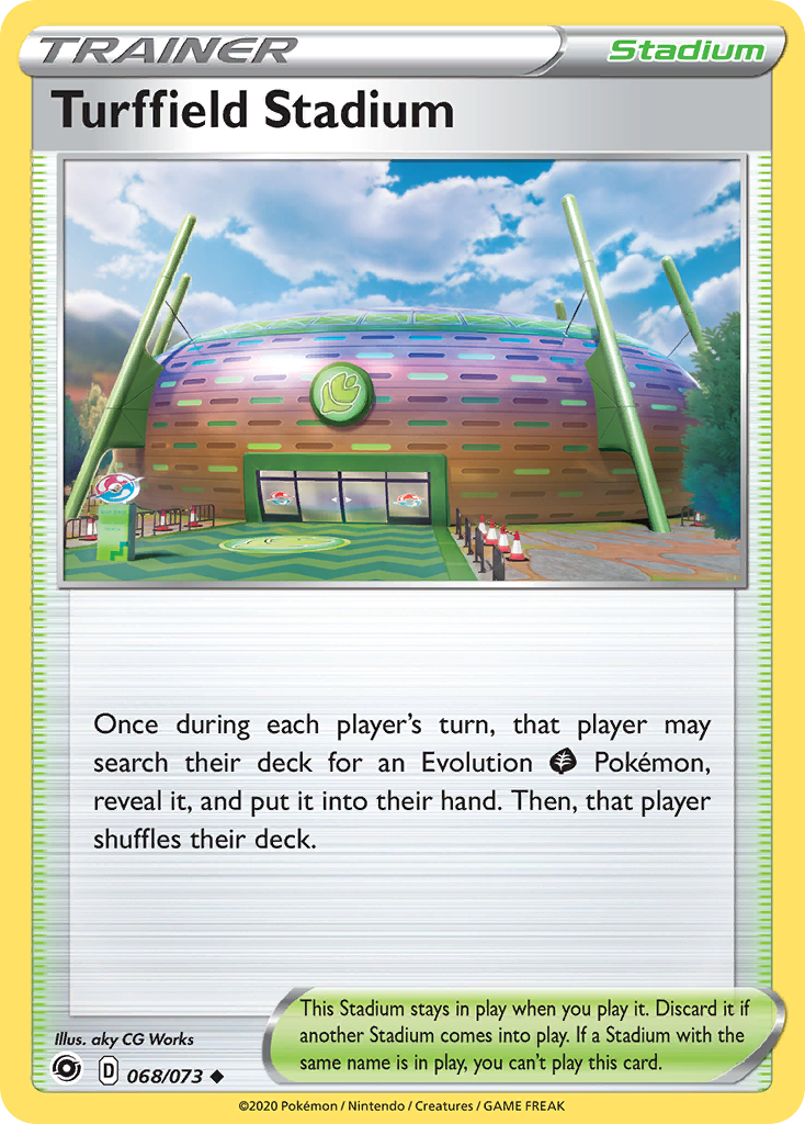 Turffield Stadium (68/73) - Champion's Path Pokémon Card