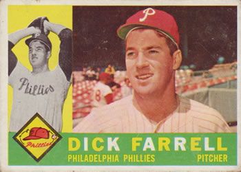 Dick Farrell 1960 Topps #103 Sports Card