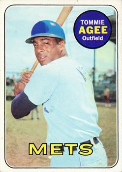 Tommie Agee 1969 Topps #364 Sports Card