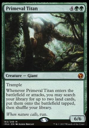 Primeval Titan (Iconic Masters)