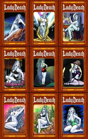 Lady Death (ongoing) #25 [Classic Pinups 9 Cover Set]