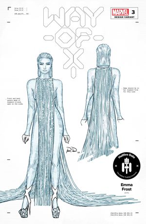 Way Of X #3 (Dauterman Emma Frost Design Variant)