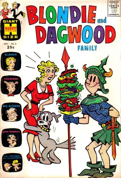 Blondie & Dagwood Family #3 Comic