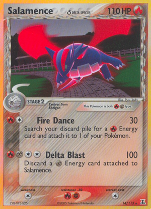 Salamence δ (14/113) - Delta Species