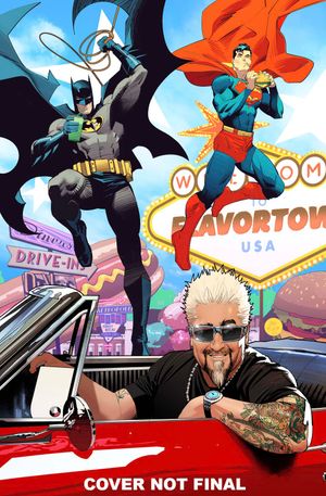 Batman / Superman: World's Finest #37 (Cvr D Dan Mora Guy Fieri Cameo Card Stock Variant)