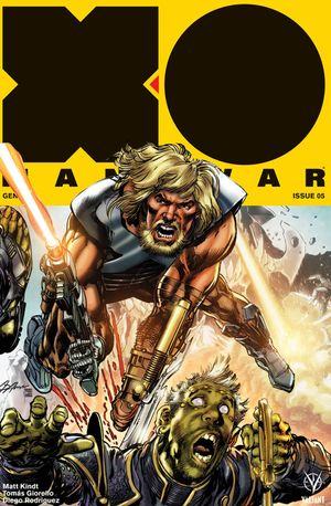 X-O Manowar #5 (Cover D 50 Copy Cover Icon Variant Adam)