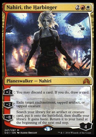 Nahiri, the Harbinger (Shadows over Innistrad) Trading Card