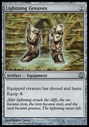 Lightning Greaves (Phyrexia vs. The Coalition) Trading Card