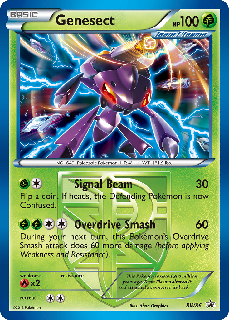 Genesect (BW86) - BW Black Star Promos Pokémon Card