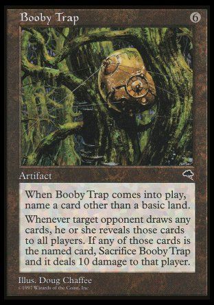 Booby Trap (Tempest) Trading Card