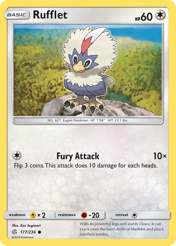 Rufflet (177/236) - Cosmic Eclipse