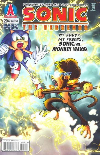 Sonic the Hedgehog #204 Comic