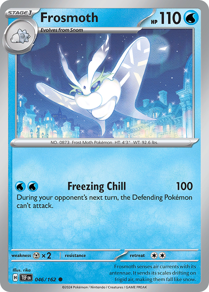 Frosmoth (46/162) - Temporal Forces Pokémon Card