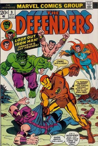 The Defenders #9 Comic