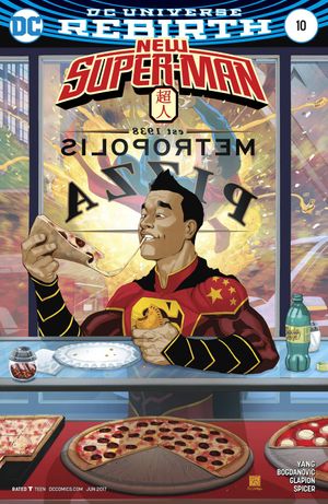 New Super-Man #10 (Variant Cover)