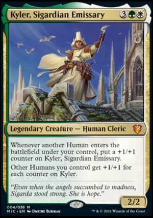 Kyler, Sigardian Emissary (Innistrad Midnight Hunt Commander Decks)