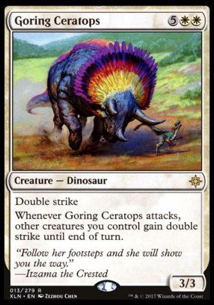 Goring Ceratops (Ixalan) Trading Card