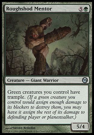 Roughshod Mentor (Duels of the Planeswalkers) Trading Card